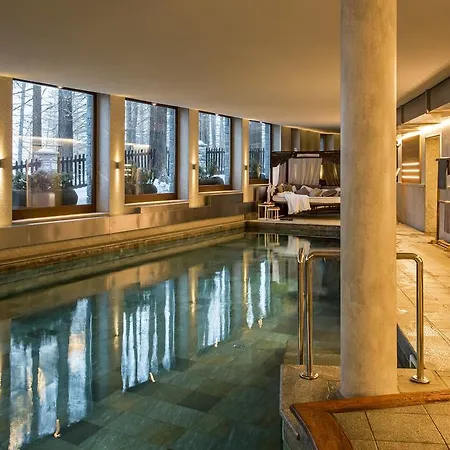 Hermitage Relais & Chateaux Отель Брей-Червиния