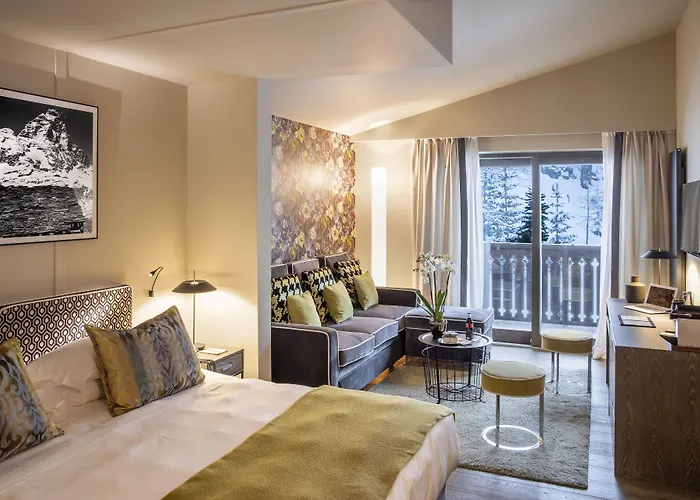 Готель Hermitage Relais & Chateaux Брей-Червінія